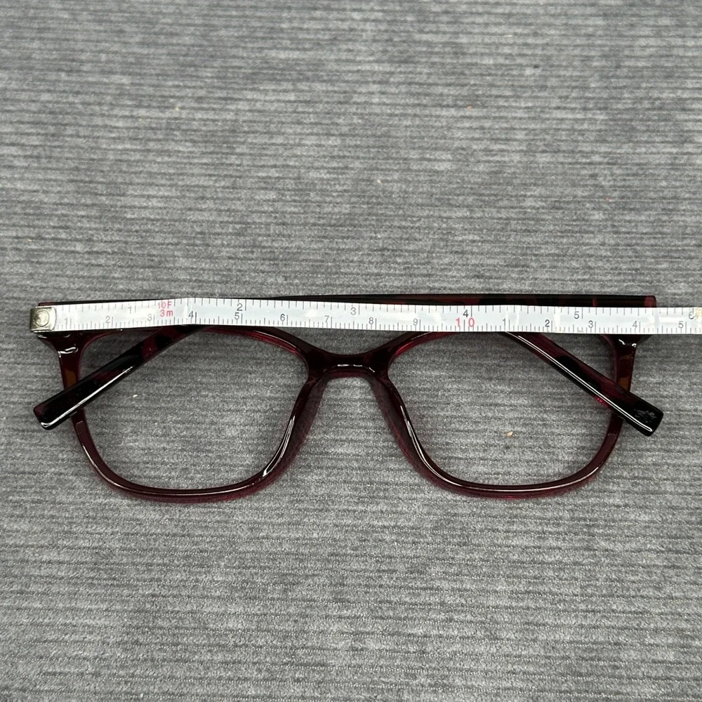 Foster Grant Design Optics Reading Y2K Glasses Wine Burgundy Cat Eye SR0525